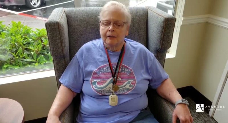 Assisted living residents testimonial