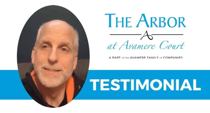 Senior living resident testimonial